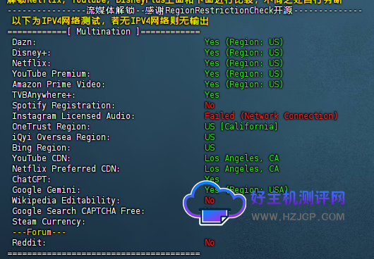 莱卡云:便宜美国服务器 9929线路测试