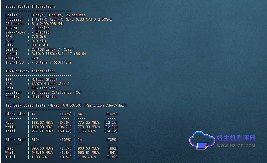 福云计算:国庆狂欢 高配特价季付活动上线8核8G 仅售80元/季