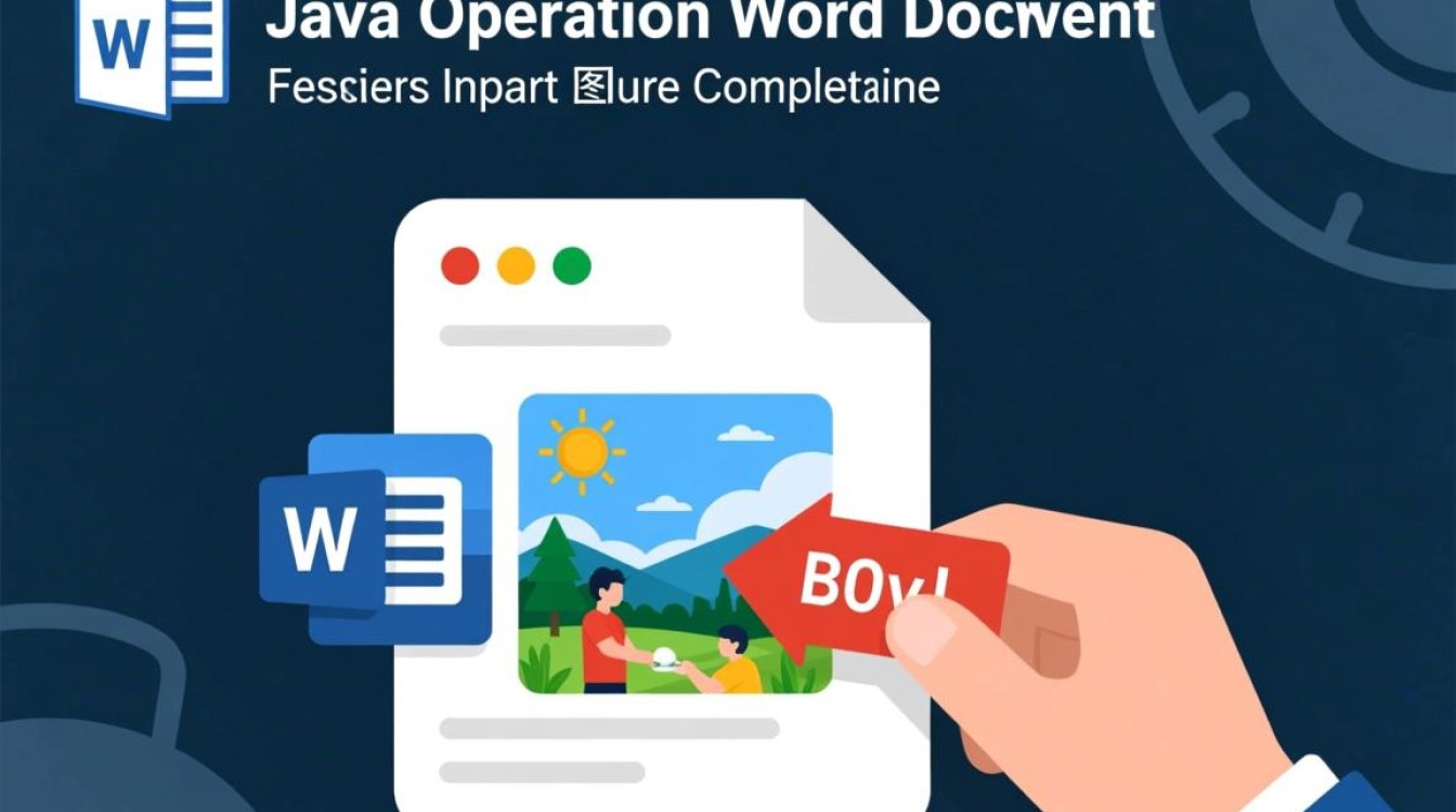Java中如何将图片导入Word文档？