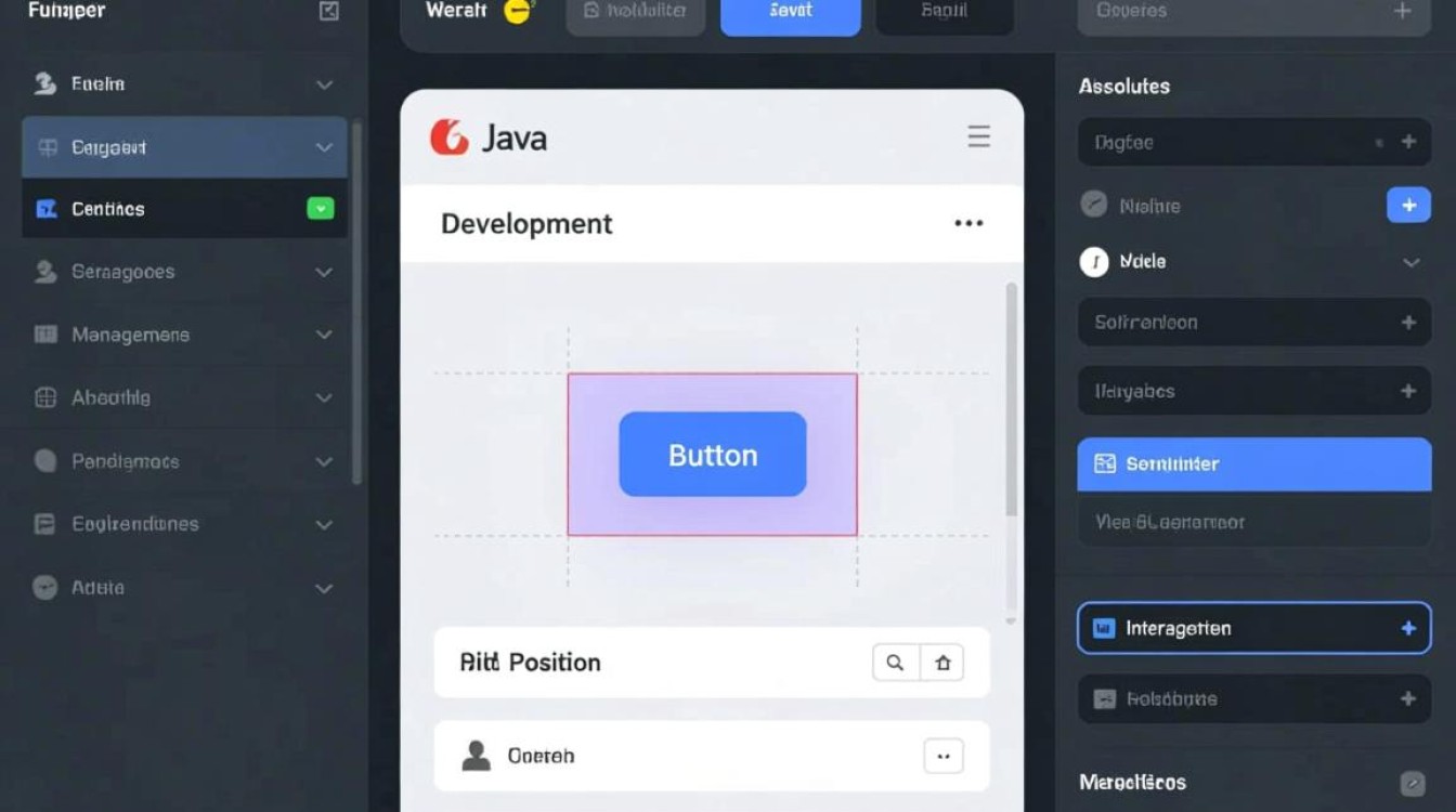 Java中如何设置按钮的位置?代码实现方法详解 Java中如何设置按钮的位置?代码实现方法详解