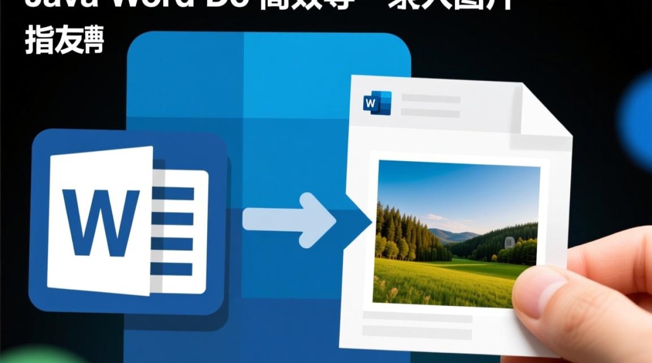 Java中如何将图片导入Word文档？