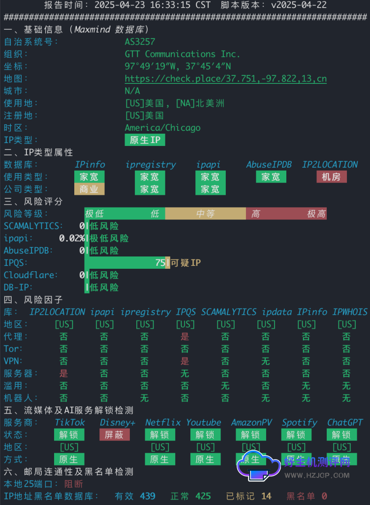 Yin-Net 荫云:美国家宽ISP服务器 美国家宽vps 7折优惠