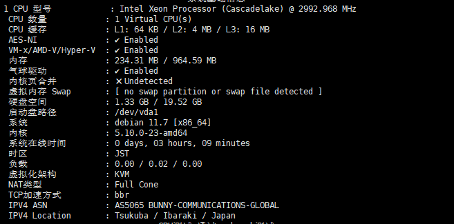 莱卡云:日本双ISP原生住宅IP的VPS 测评
