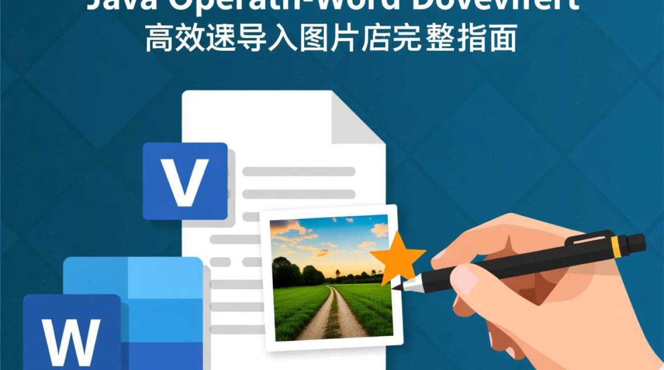 Java中如何将图片导入Word文档？