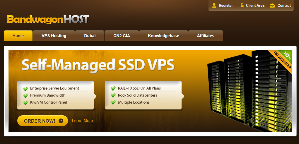 BandwagonHost:.8/年/2核/2G内存/40G SSD硬盘/1T流量/2.5Gbps端口/大阪/洛杉矶