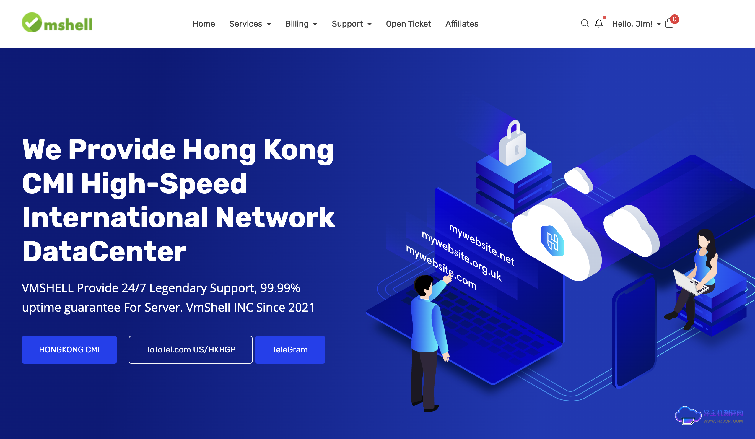 VmShell:/年/1核/384M内存/8G SSD硬盘/1200G流量/400Mbps端口/KVM/Cera香港/CMI